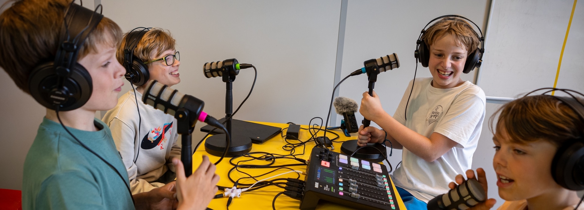podcast groep 8